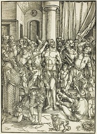 The Flagellation, from The Large Passion by Albrecht Dürer