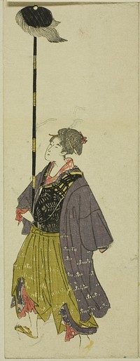 Parody of a daimyo procession by Utagawa Toyohiro
