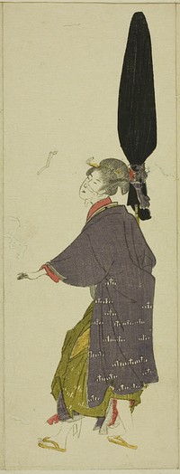 Parody of a daimyo procession by Utagawa Toyohiro