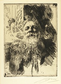 Auguste Rodin by Anders Zorn