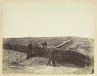 Fortifications on Heights of Centreville, Virginia by Barnard and Gibson