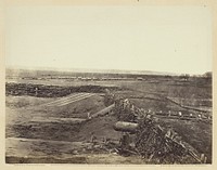 Quaker Guns, Centreville, Virginia by Barnard and Gibson