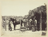 Army Forge Scene, in Front of Petersburg by David Knox