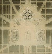 Civic Center, Plan of Chicago, Chicago, Illinois, Site Plan by Daniel Hudson Burnham (Architect)