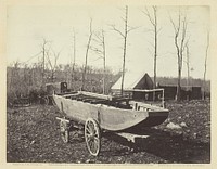 Pontoon Boat, Brandy Station, Virginia by Timothy O'Sullivan