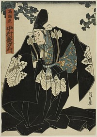 Ko no Morono (Taka no Mronao) in the Play Chushingura by Utagawa Kunisada I (Toyokuni III)