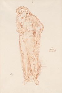 Draped Figure, Standing by James McNeill Whistler