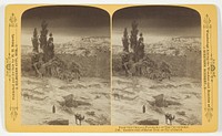 Eastern end of Mount Zion or City of David, from the series "The Chicago Panorama of The Crucifixion" by Henry Hamilton Bennett