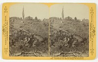 Confederate Gen. Braxton's Bragg's Headquarters, No. 1753 from the series "Kansas City Panorama. Battle Missionary Ridge" by Henry Hamilton Bennett