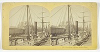 View from T Wharf, Boston, Mass by Kilburn Brothers
