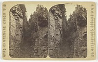 Shady Gorge, No. 1071 from the series "Gems of Ausable Chasm, N. Y." by R.M. McIntosh