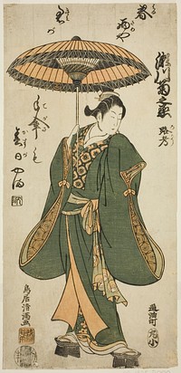 The Actor Segawa Kikunojo II by Torii Kiyomitsu I (Publisher)