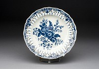 Plate by Worcester Porcelain Factory (Manufacturer)