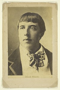 Untitled (Portrait of Oscar Wilde as a young man) by Unknown