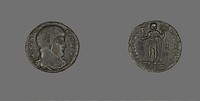 Coin Portraying Emperor Magnentius by Ancient Roman