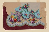 Design for a Printed, Woven, or Embroidered Skirt Border