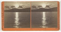 Lake Tahoe, from the Warm Springs, No. 4026 from the series "Watkins' New Series" by Carleton Watkins