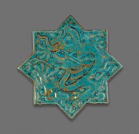 Star-shaped Tile by Islamic