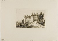 Château de Chaumont, Touraine by Maxime Lalanne