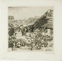 The Nest by Louis Auguste Lepère