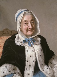 Portrait of Marthe Marie Tronchin by Jean Etienne Liotard