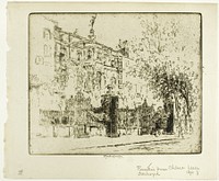 Rossetti's House by Joseph Pennell