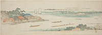 Mouth of the Naka River (Nakagawa guchi no zu), from an untitled series of famous views of the Edo suburbs by Utagawa Hiroshige