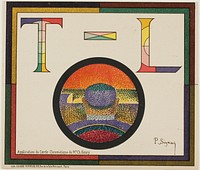 Chromatic Circle by Paul Signac