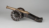 Model of a Bronze Field Cannon