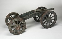 Model of a Bronze Field Cannon