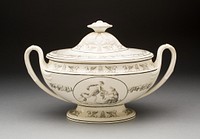 Tureen by Creil Pottery (Manufacturer)