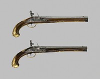 Pair of Flintlock Holster Pistols