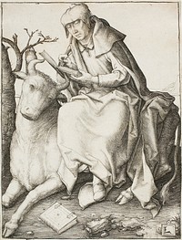 Saint Luke by Lucas van Leyden