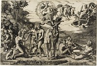 The Judgment of Paris by Marcantonio Raimondi