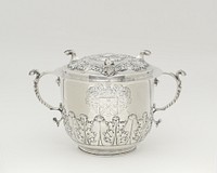 Two-Handled Covered Cup by Cornelius Kierstede