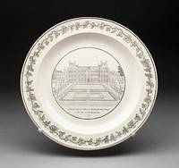 Plate by Creil Pottery (Manufacturer)