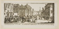 The Hospital, plate fifteen from The Large Miseries of War by Gerrit Lucasz van Schagen