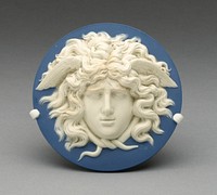 Medallion with Head of Medusa by Wedgwood Manufactory (Manufacturer)