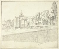 San Pietro in Vincoli, Rome by Johann Martin von Rohden