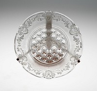 Plate by Baccarat Glassworks