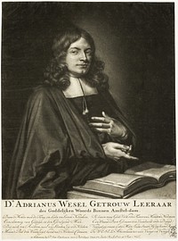 Adrian Wesel, Cleric in Amsterdam by Jacob Gole