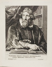 Erycius Puteanus by Peeter de Jode, the younger