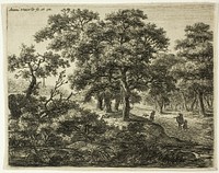 The Group of Four Trees by Anthonie Waterloo