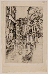 Quiet Canal by James McNeill Whistler