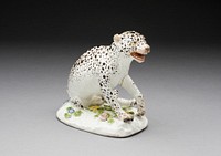 Wounded Leopard by Meissen Porcelain Manufactory (Manufacturer)