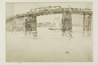 Old Battersea Bridge by James McNeill Whistler