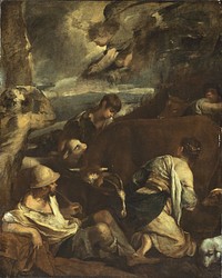 Annunciation to the Shepherds by Jacopo Bassano