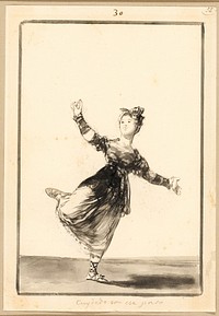 Be Careful with that Step! by Francisco José de Goya y Lucientes