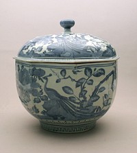 Arita-Ware Covered Jar