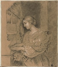 Saint Cecilia by Carlo Dolci